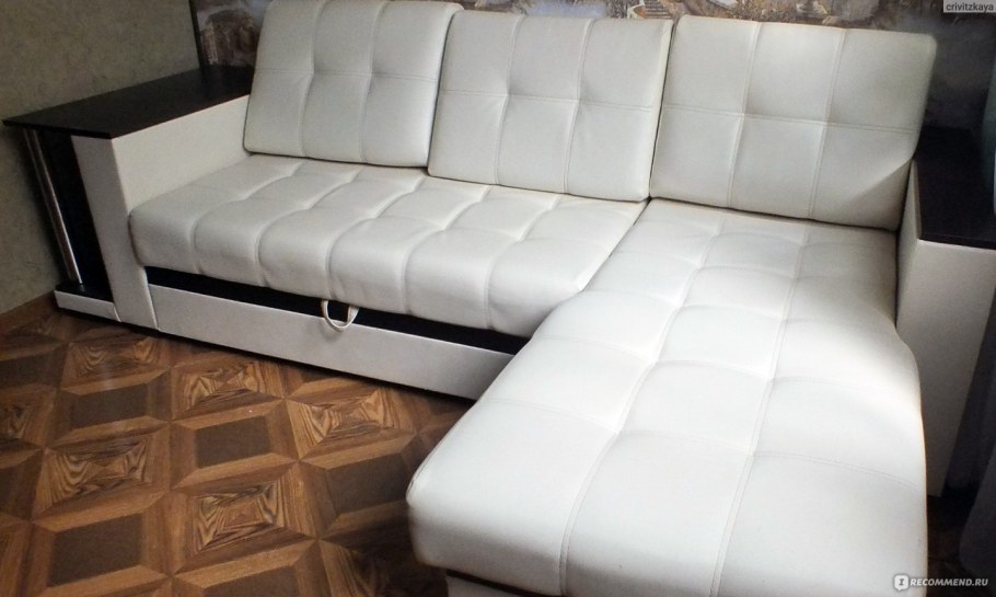 Диван Атланта угловой кожаный много мебели
