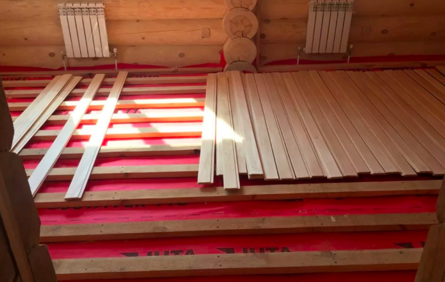 Деревянные полы в частном доме