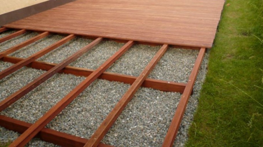 Черновой деревянный пол