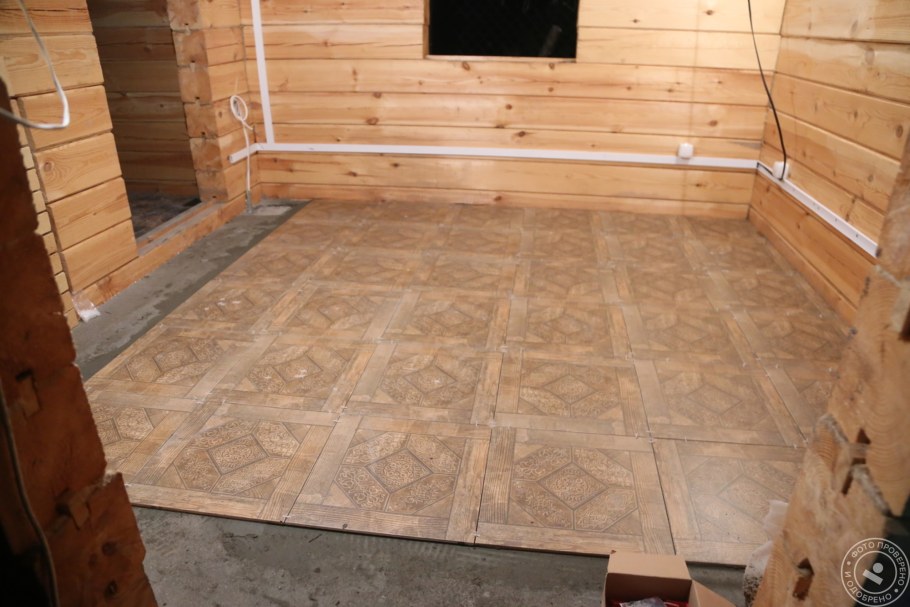 Черновой пол под ламинат