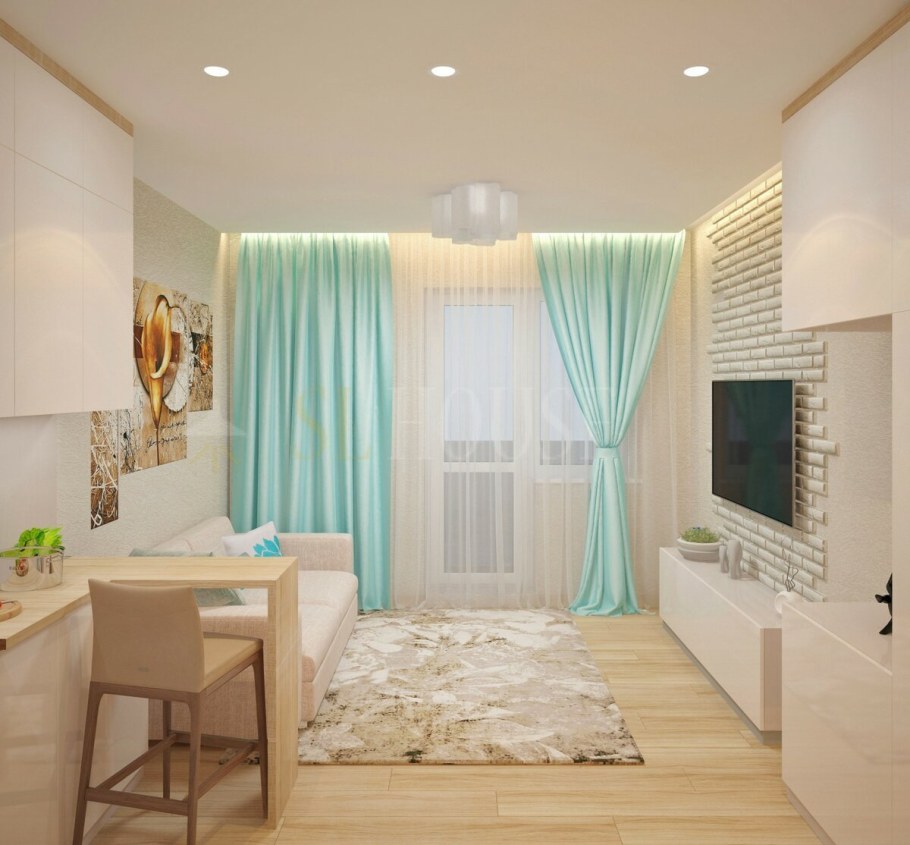 Спальня гостиная в хрущевке