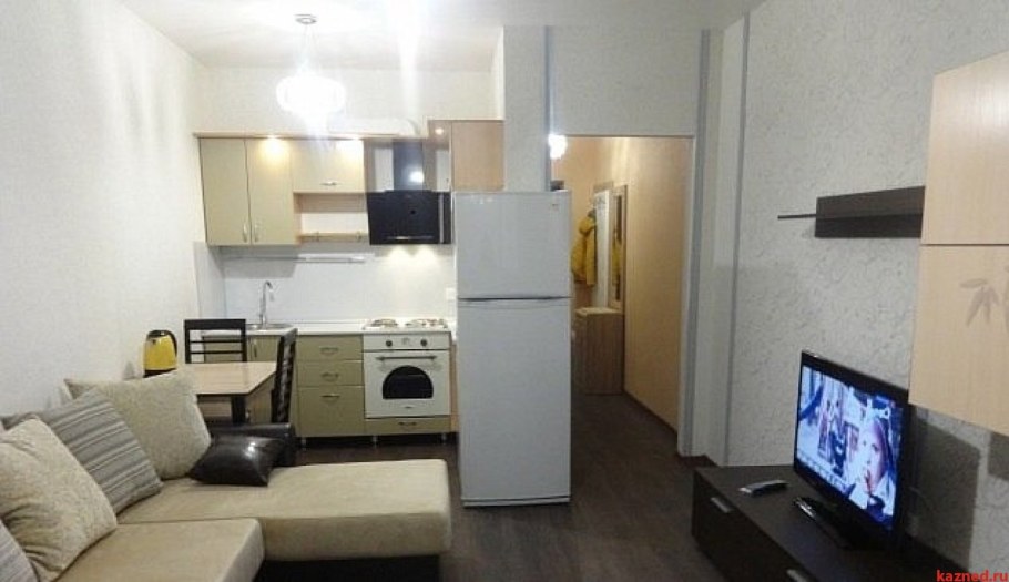 Интерьер комнаты в маленькой гостинке