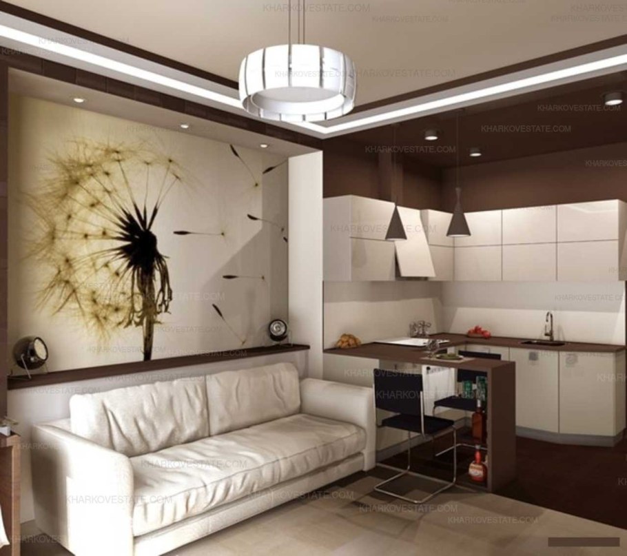 Интерьер квартиры гостинки