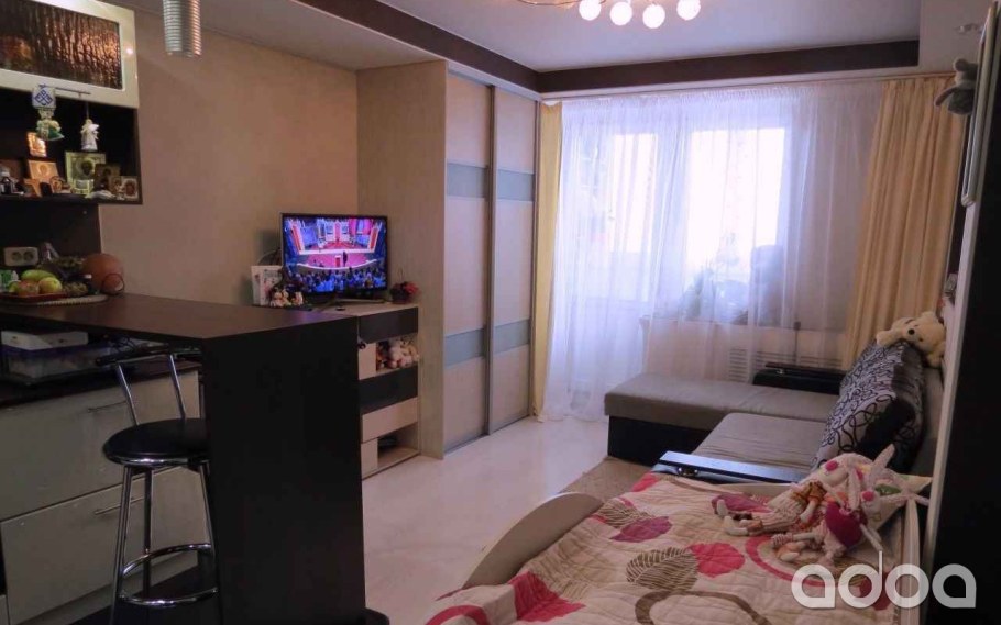 Планировка студии 17 кв.м