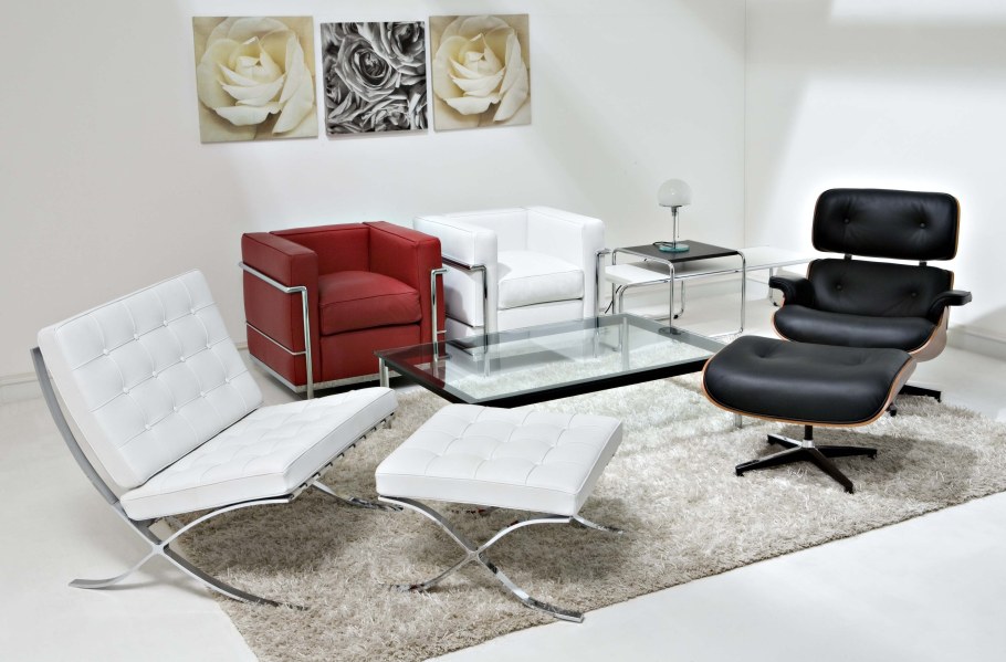 Кресло Ле Корбюзье lc2 редизайн