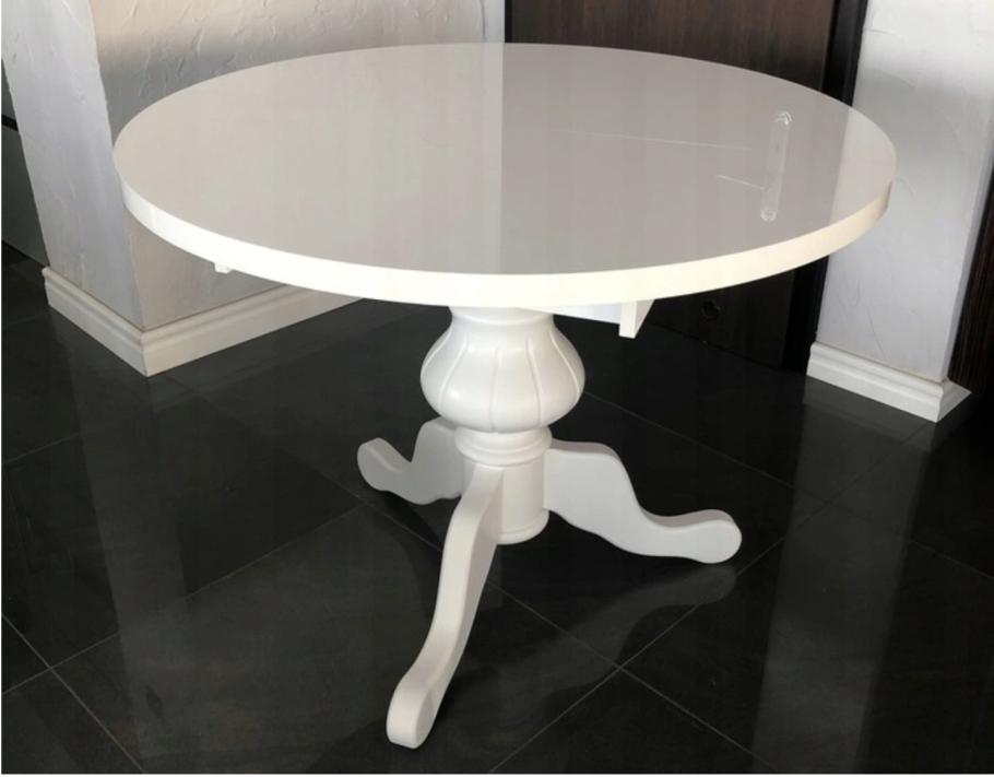 Икеа стол кухонный круглый