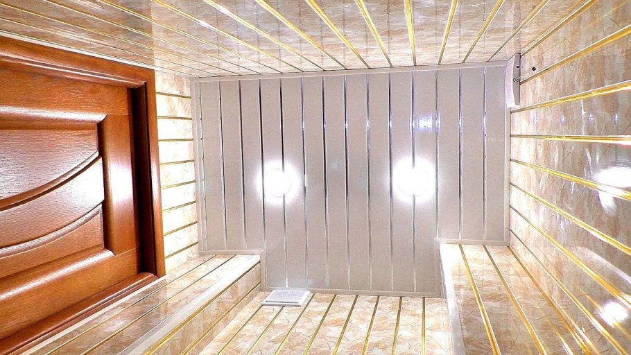 Ванная в хрущевке пластиковыми панелями