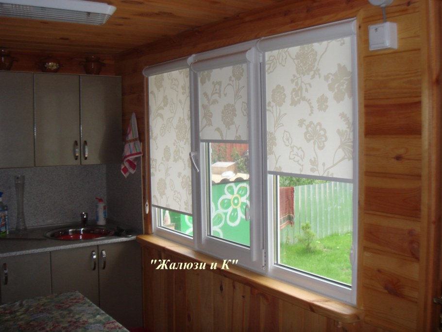 Шторы в деревенском стиле