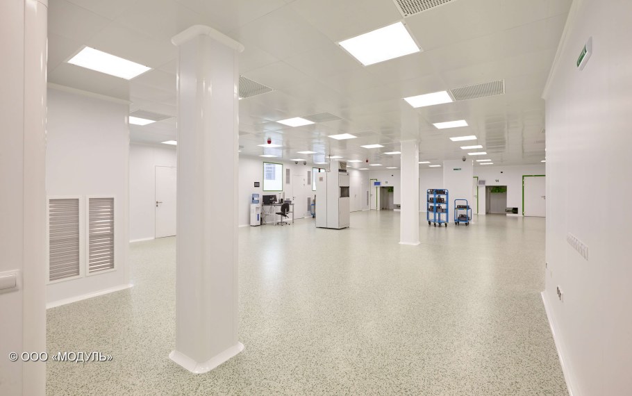 Конструкция чистых помещений