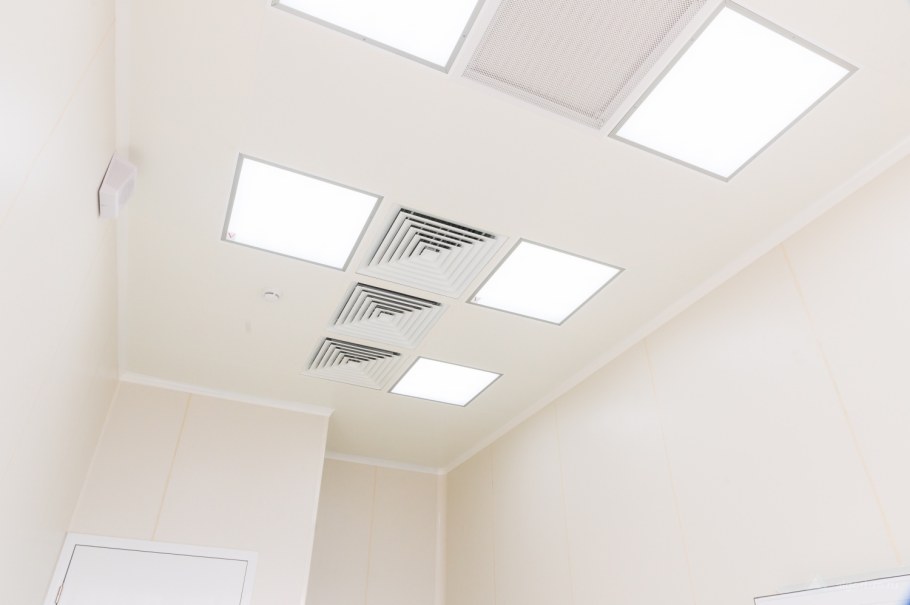 Подвесные потолки для чистых помещений