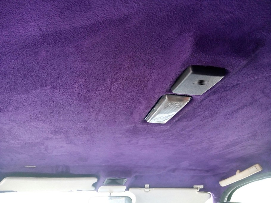 Потолок чистый от машины