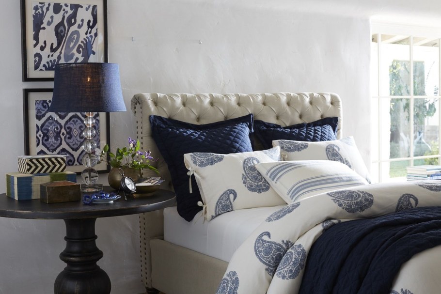 Декор пейсли интерьер квартиры спальня