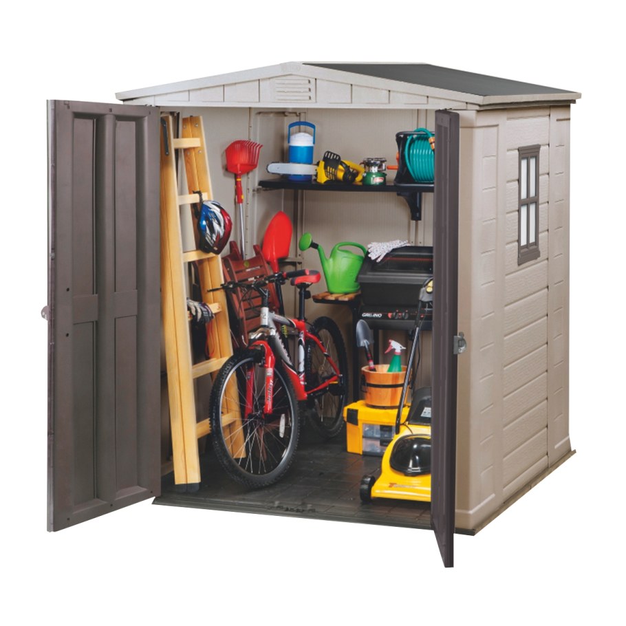 Обустройство сарая для инструментов