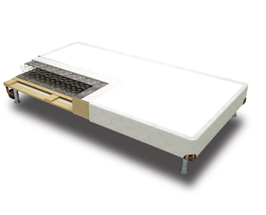 Кровати бокс спринг черные ножки