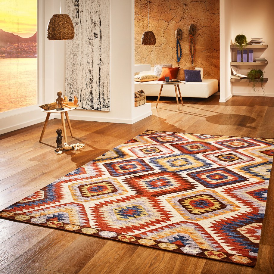 Красивые ковры в интерьере