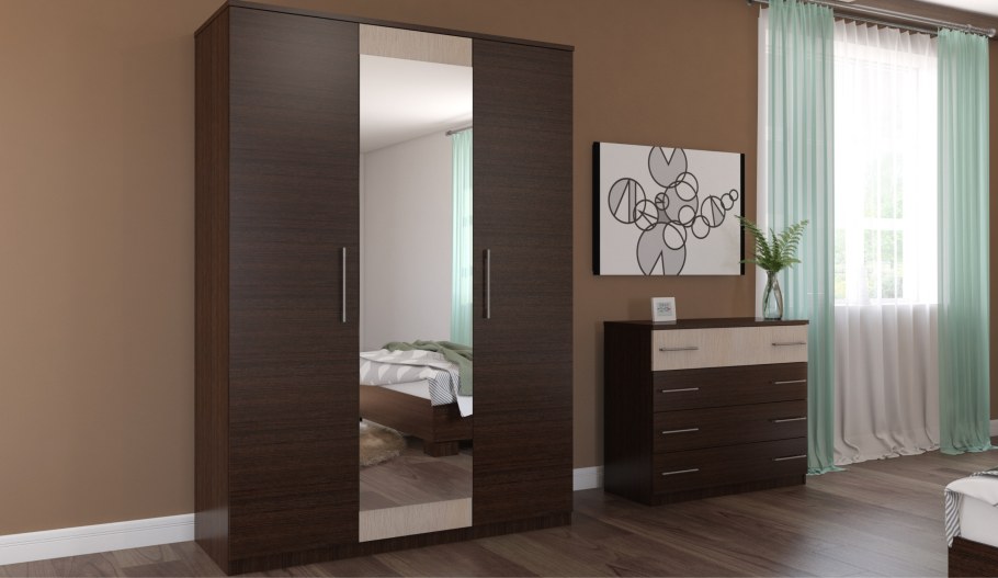 Шкаф Аврора 3 дверный