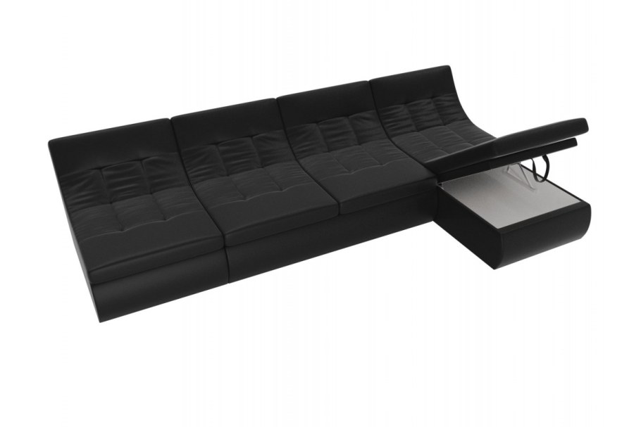 Модульный диван Холидей велюр серый