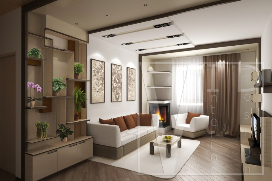 Интерьер квартиры 62 кв