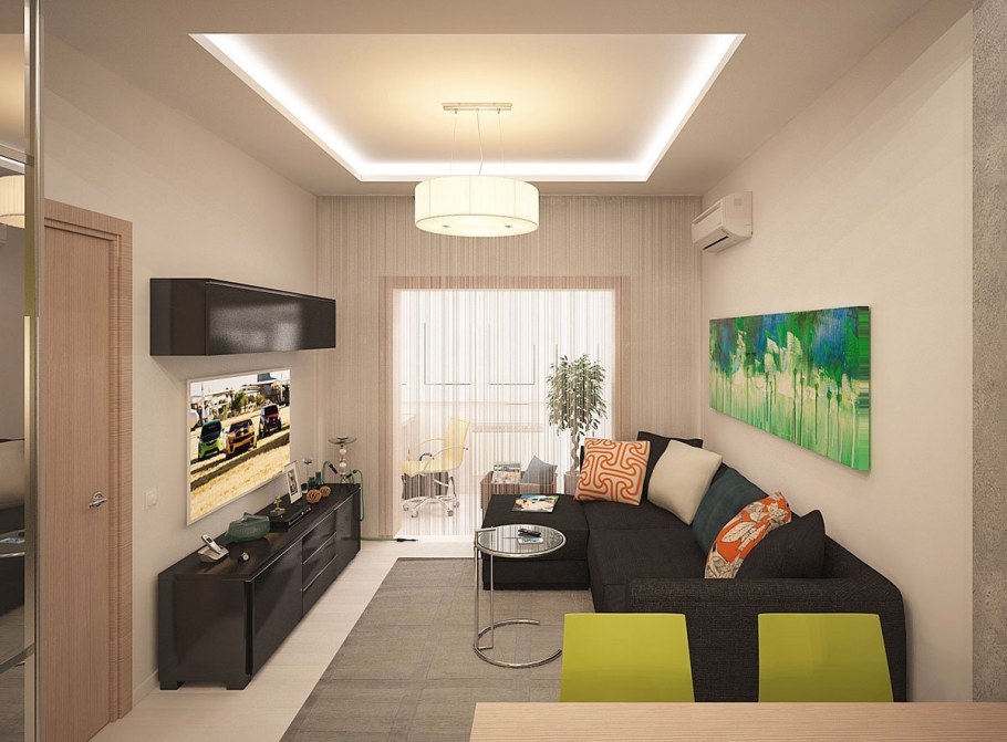 Интерьер двухкомнатной хрущевки