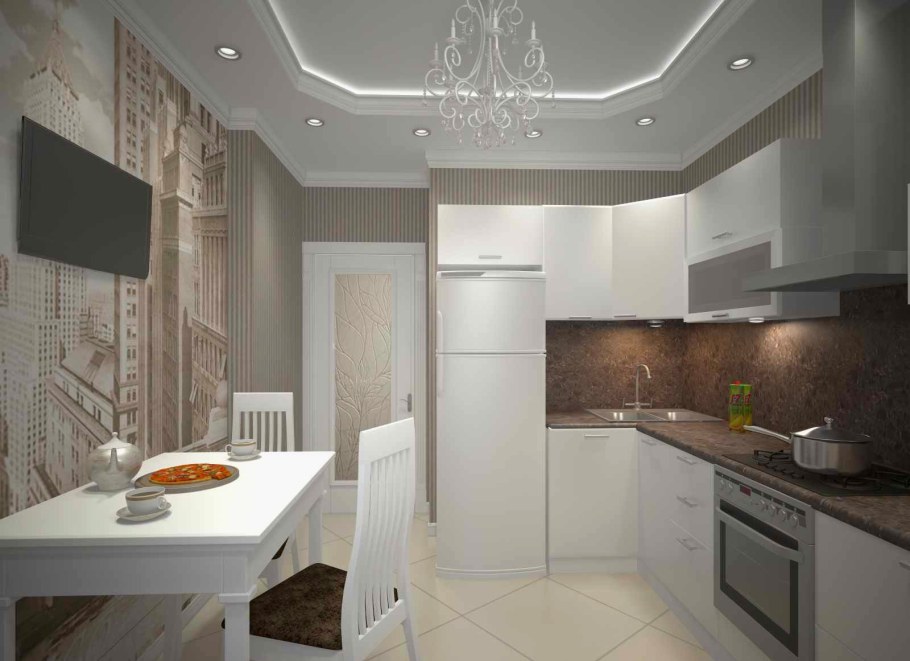 Интерьер двухкомнатной квартиры 70 кв.м