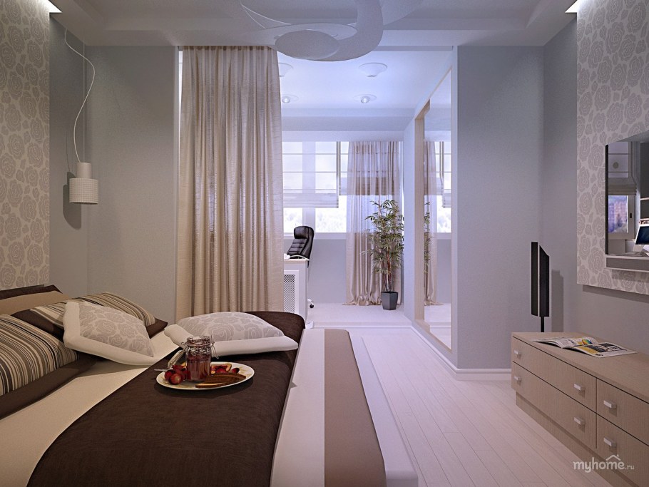 Дизайнерский проект 2х комнатной квартиры