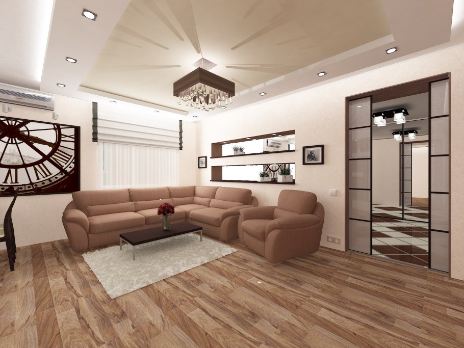 Интерьер двухкомнатной квартиры