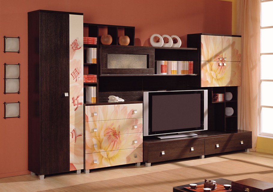 Гостиная Кения зебрано