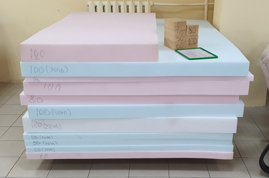 Плотность поролона для стульев