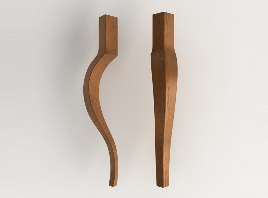 Ножки кабриоль 100 мм