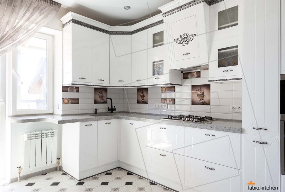 Фасады Фабио белый премиум