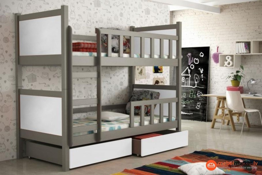 Кровать детская 2-х ярусная Юниор