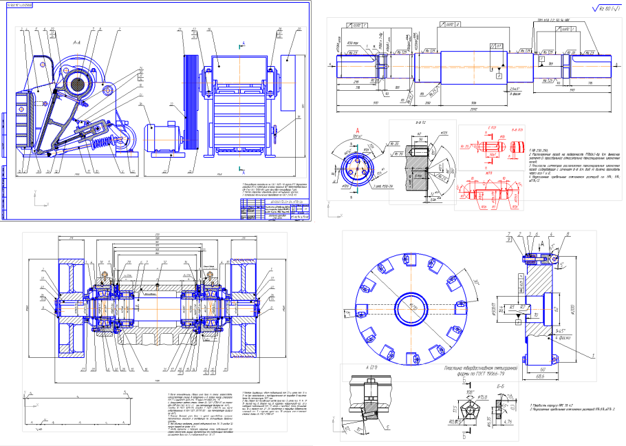 Чертёж трубогиба для профильной трубы с размерами с домкратом