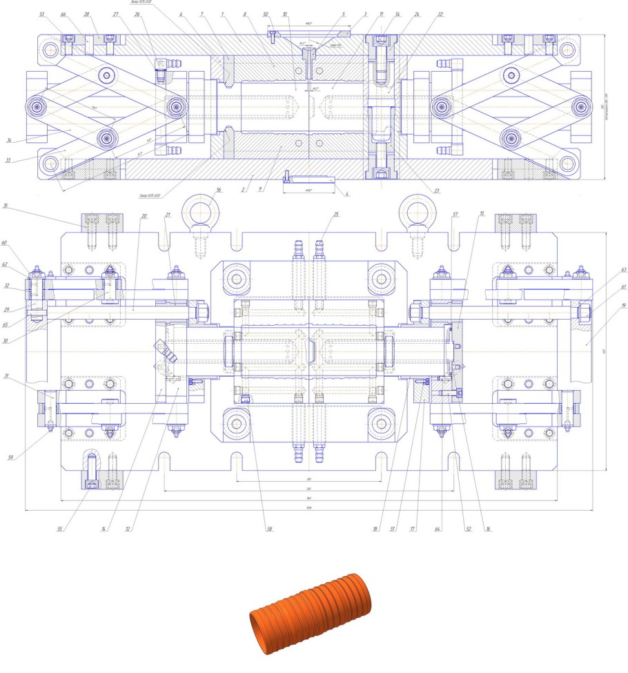 Чертежи клапана для ПСП винтовки