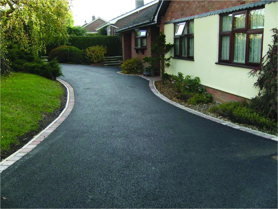 Tarmac driveway