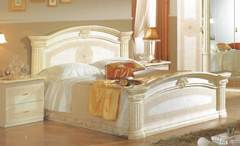 Спальный гарнитур Лючия светлая Шатура