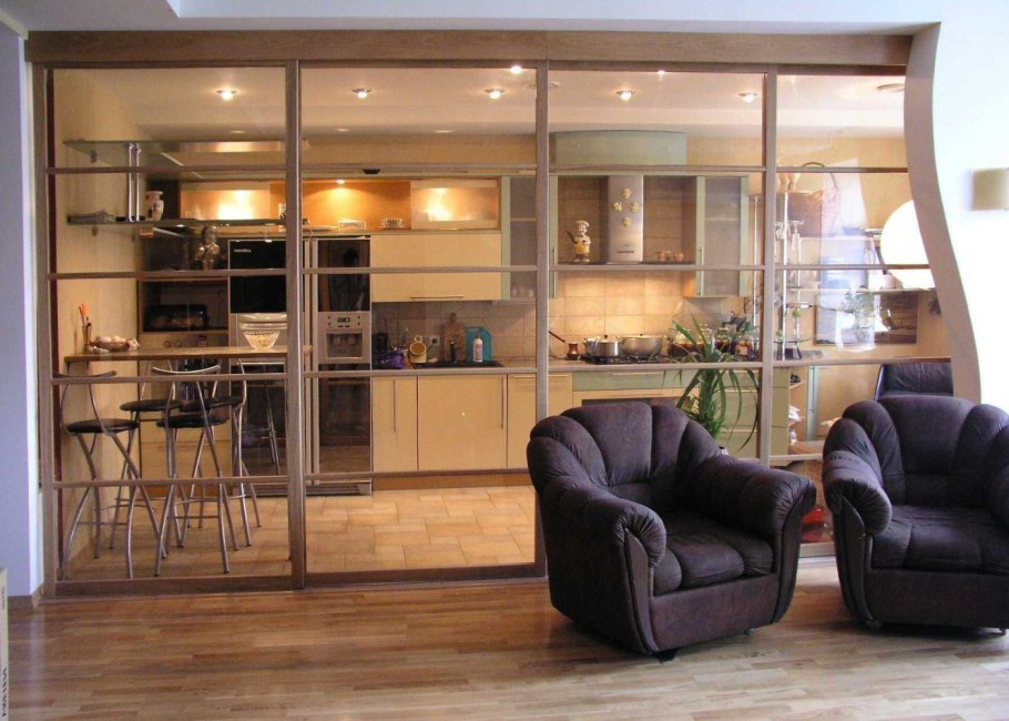 Перегородки для зонирования пространства