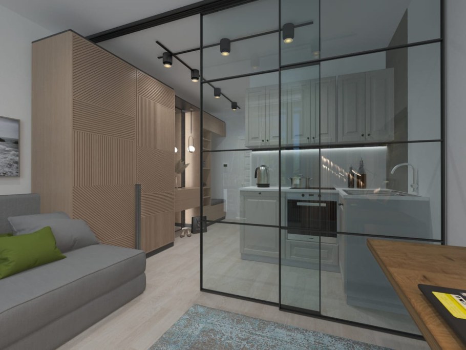 Перегородки в интерьере