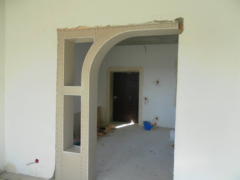 Арка из гипсокартона межкомнатная