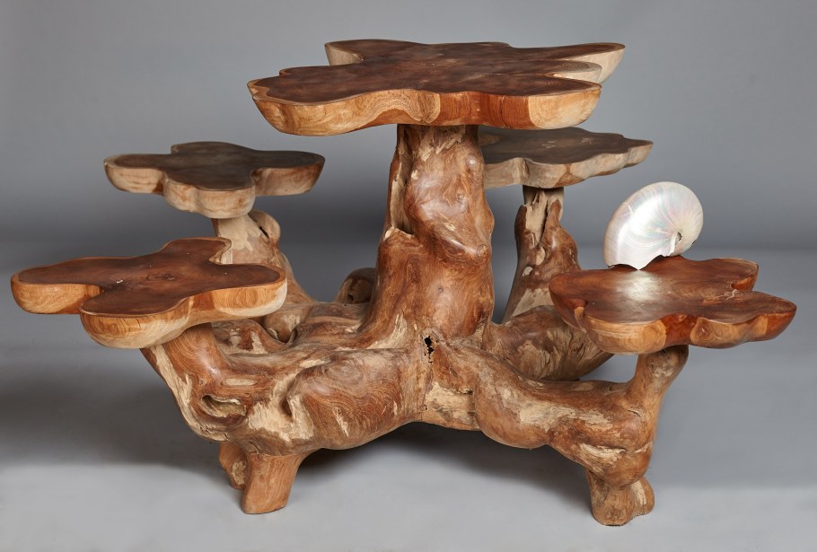 Мебель из пней и коряг дизайнерская
