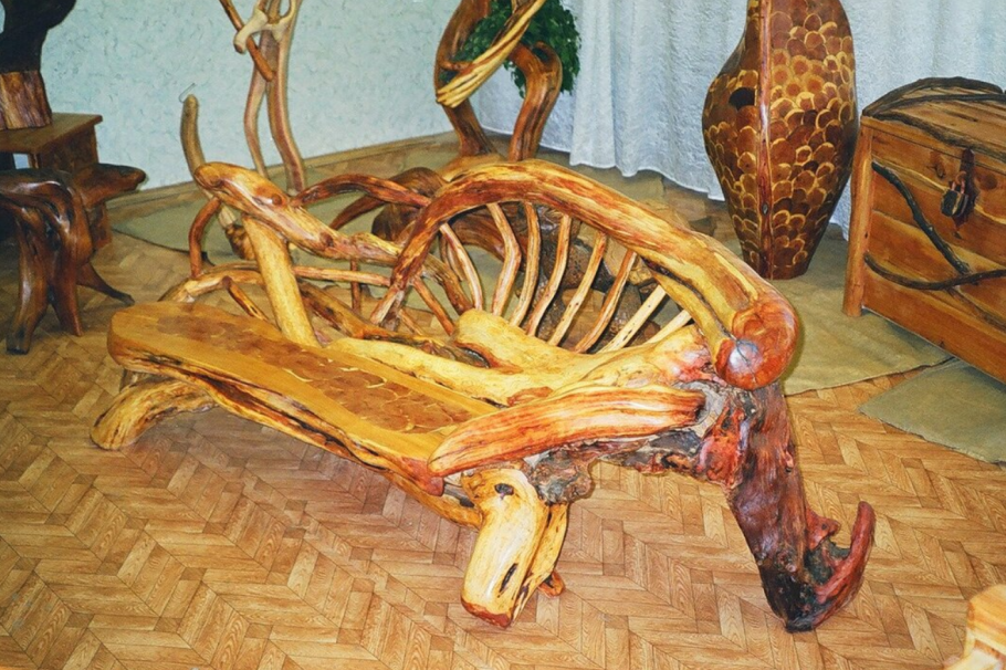 Ножки для стола деревянные из коряг