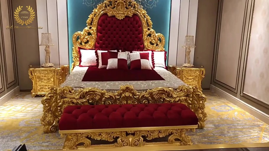 Золочение мебели