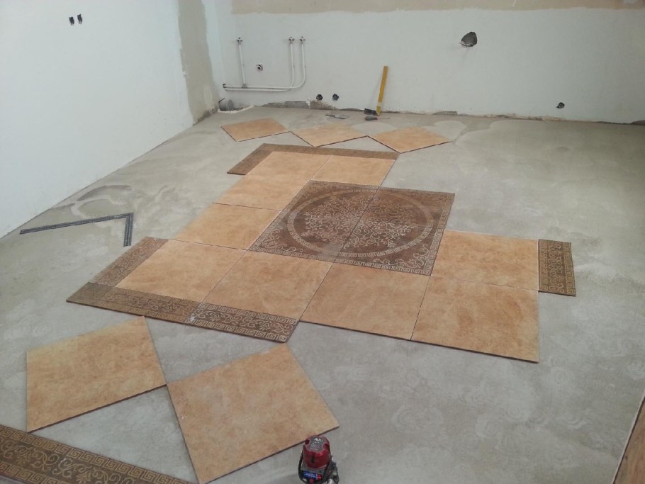 Укладка плитки