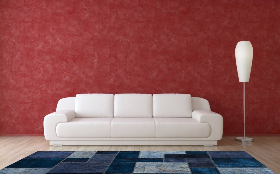 Покрашенные стены в интерьере