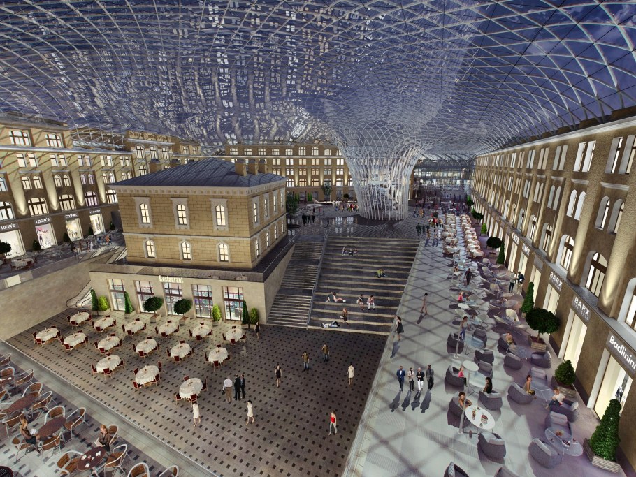 Гостинка внутри