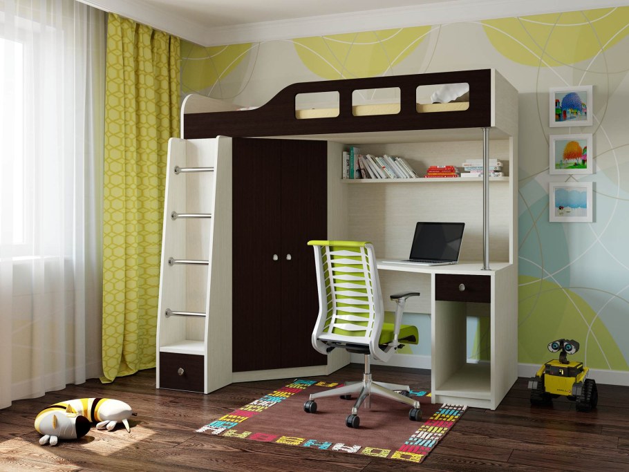 Кровать чердак Астра 9/1