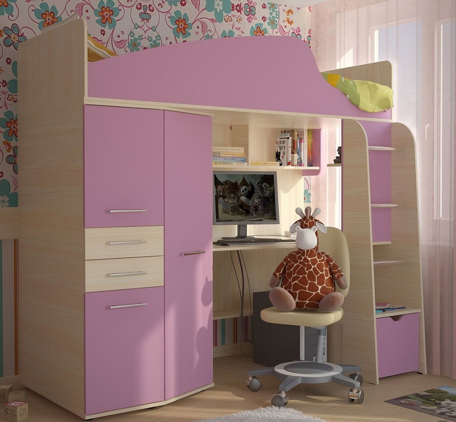 Детский кровать для девочки