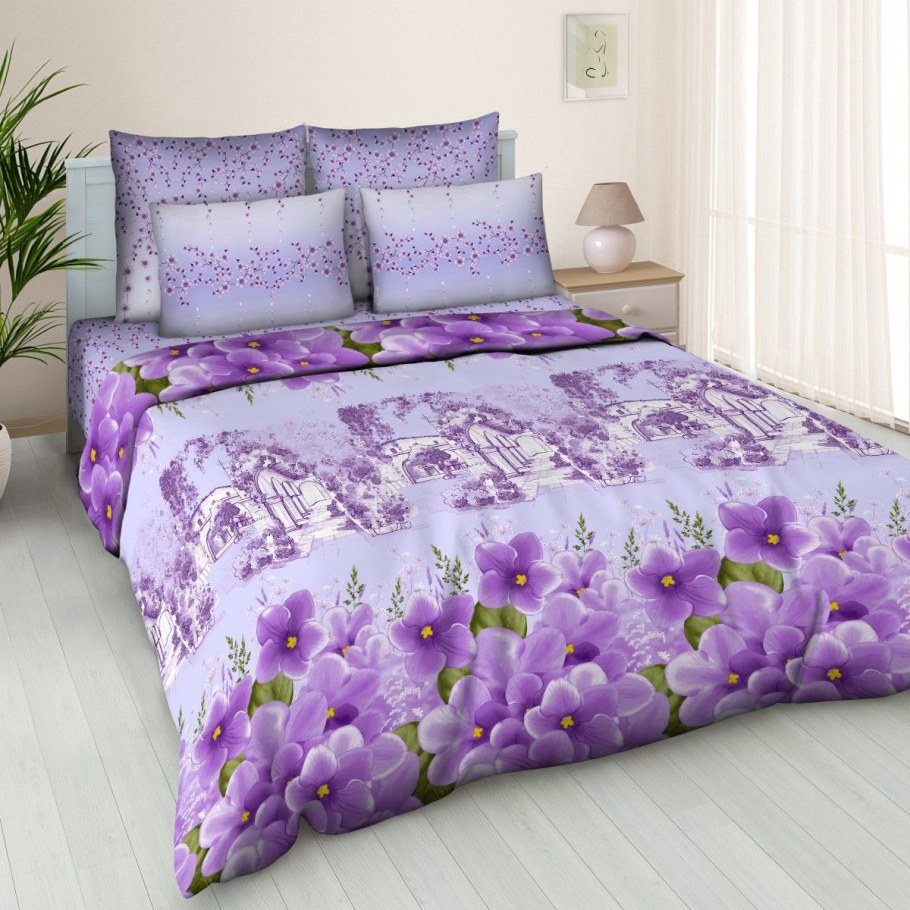 Постельное белье евростандарт Василиса Мильфлер 833 сатин