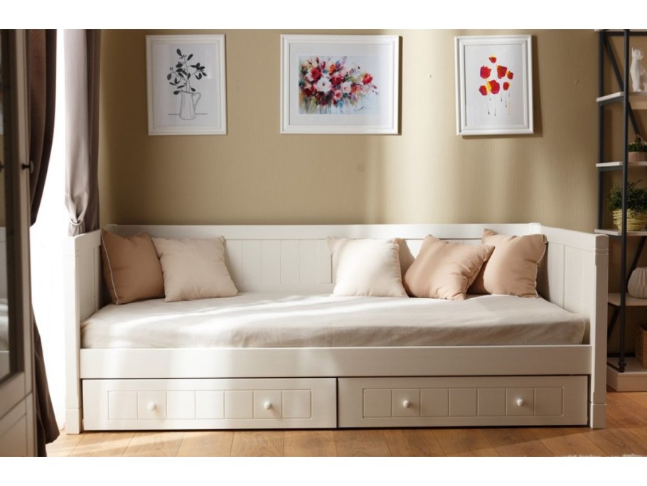 Диван с выдвижными ящиками