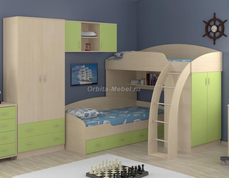 Кровать Соня двухъярусная Мебельград