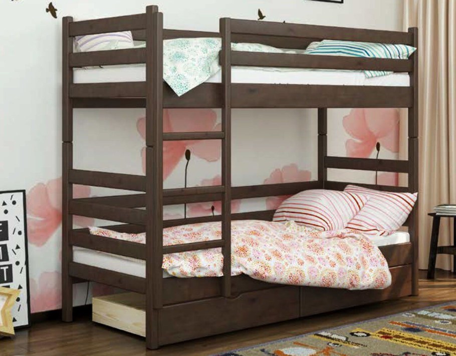 Кровать Соня двухъярусная массив